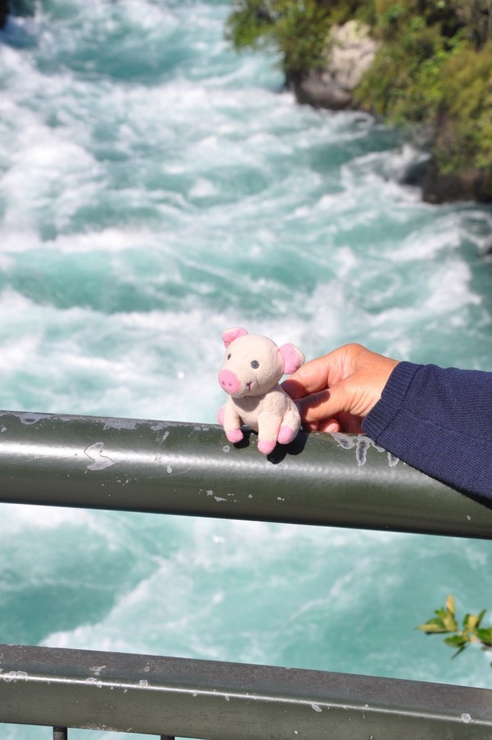 Neuseeland - Taupo - tosendes Wasser