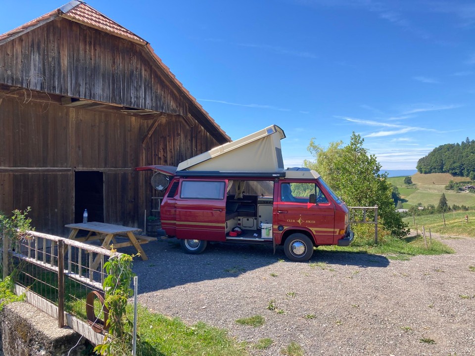 Schweiz - Oberbalm - Super schöner Stellplatz 