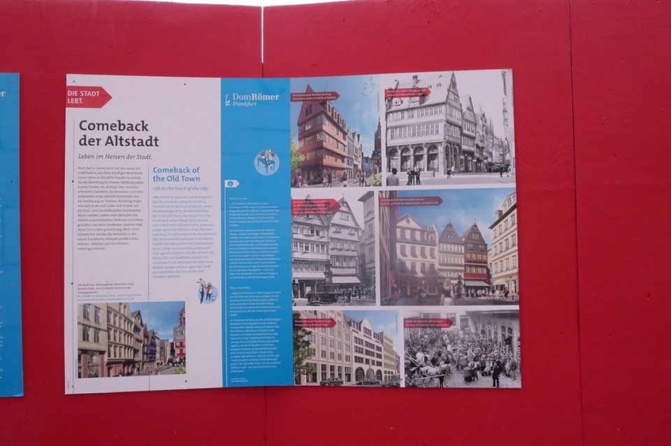 Deutschland - Frankfurt am Main - Come back der Altstadt