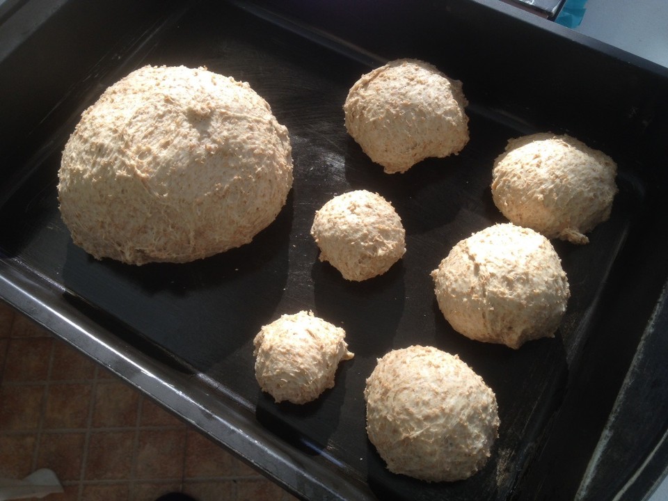 Colombia - Bogotá - Brot backen :) wie schön ;)