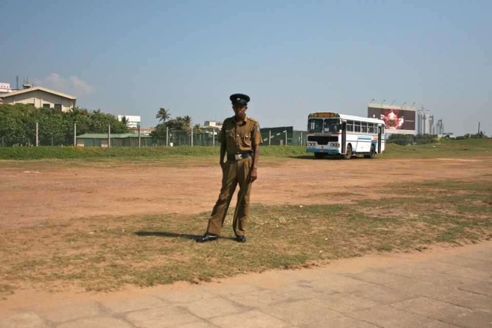 Sri Lanka - Colombo - Militärpräsenz