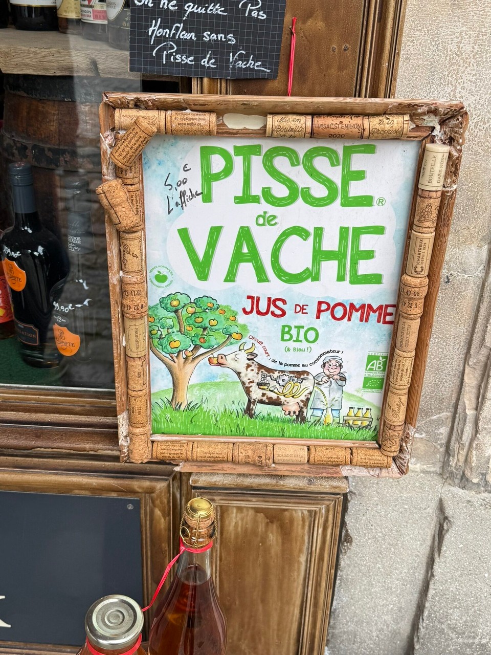 Frankreich - Honfleur - So wird Apfelsaft in der Normandie gemacht 