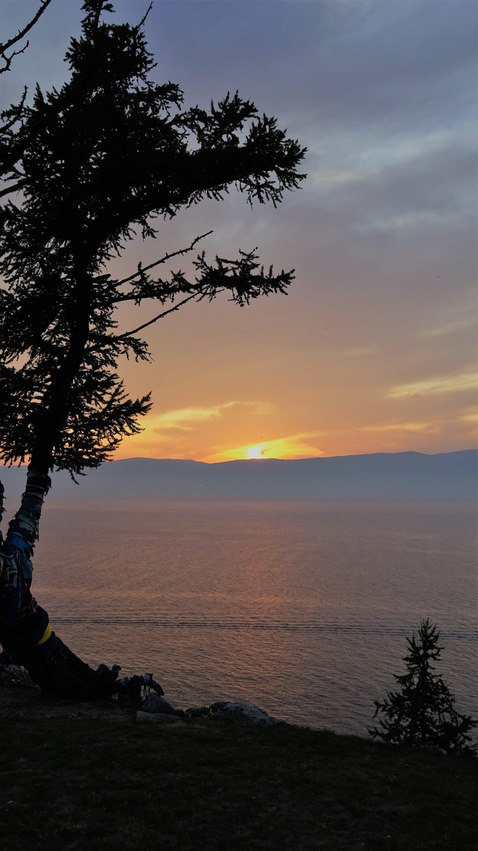 Russia - Lake Baikal - Sunset over Lake Baikal