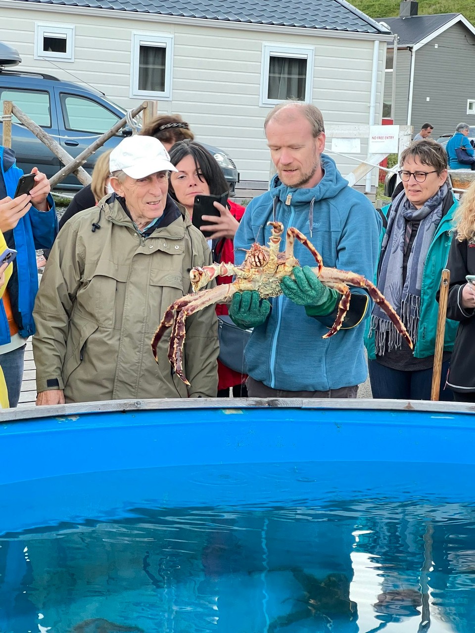 Norwegen - Nordkapp - Bei den Königskrabben