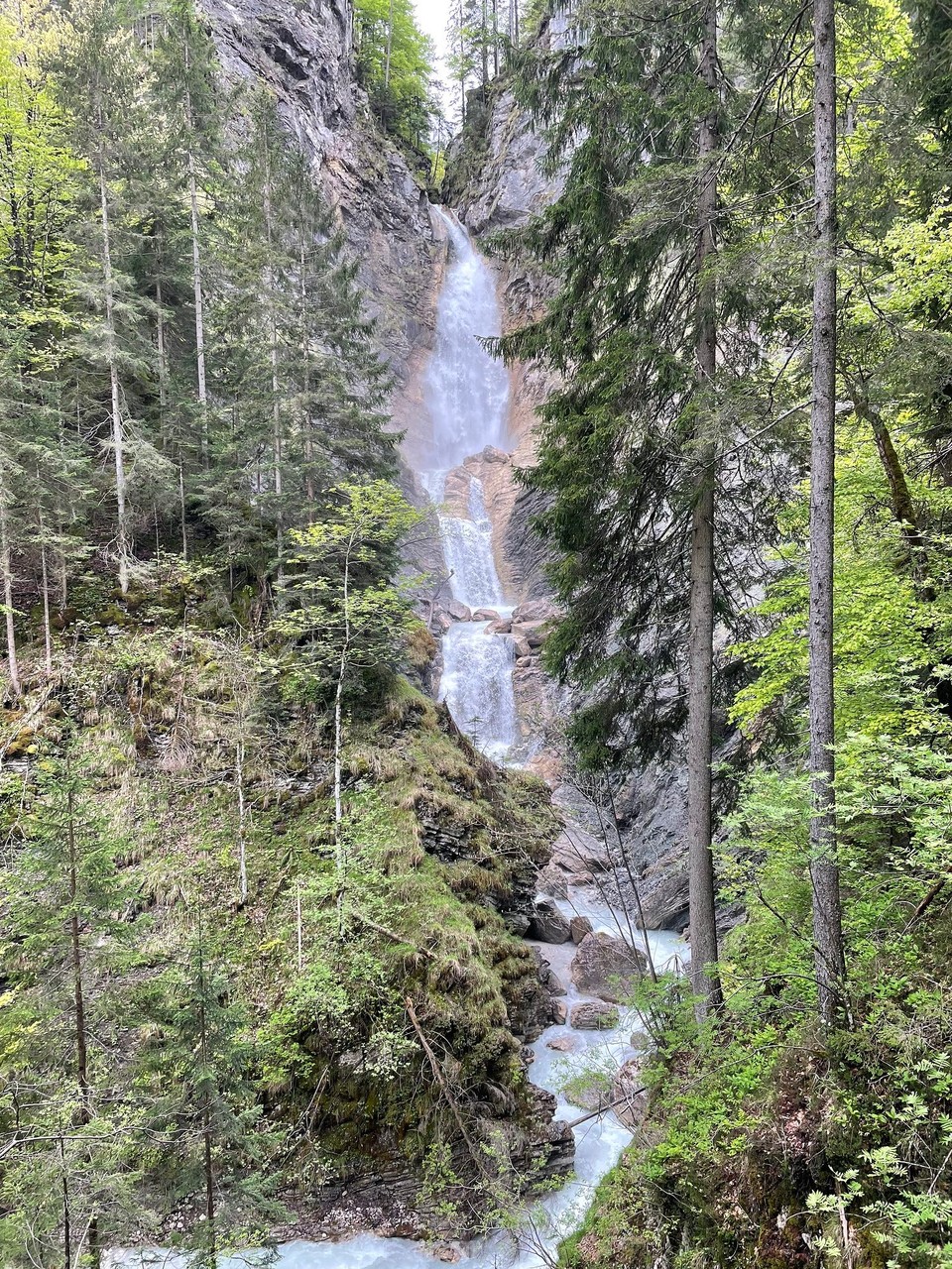 Slowenien - Rateče Planica - Martuljek Wasserfall 