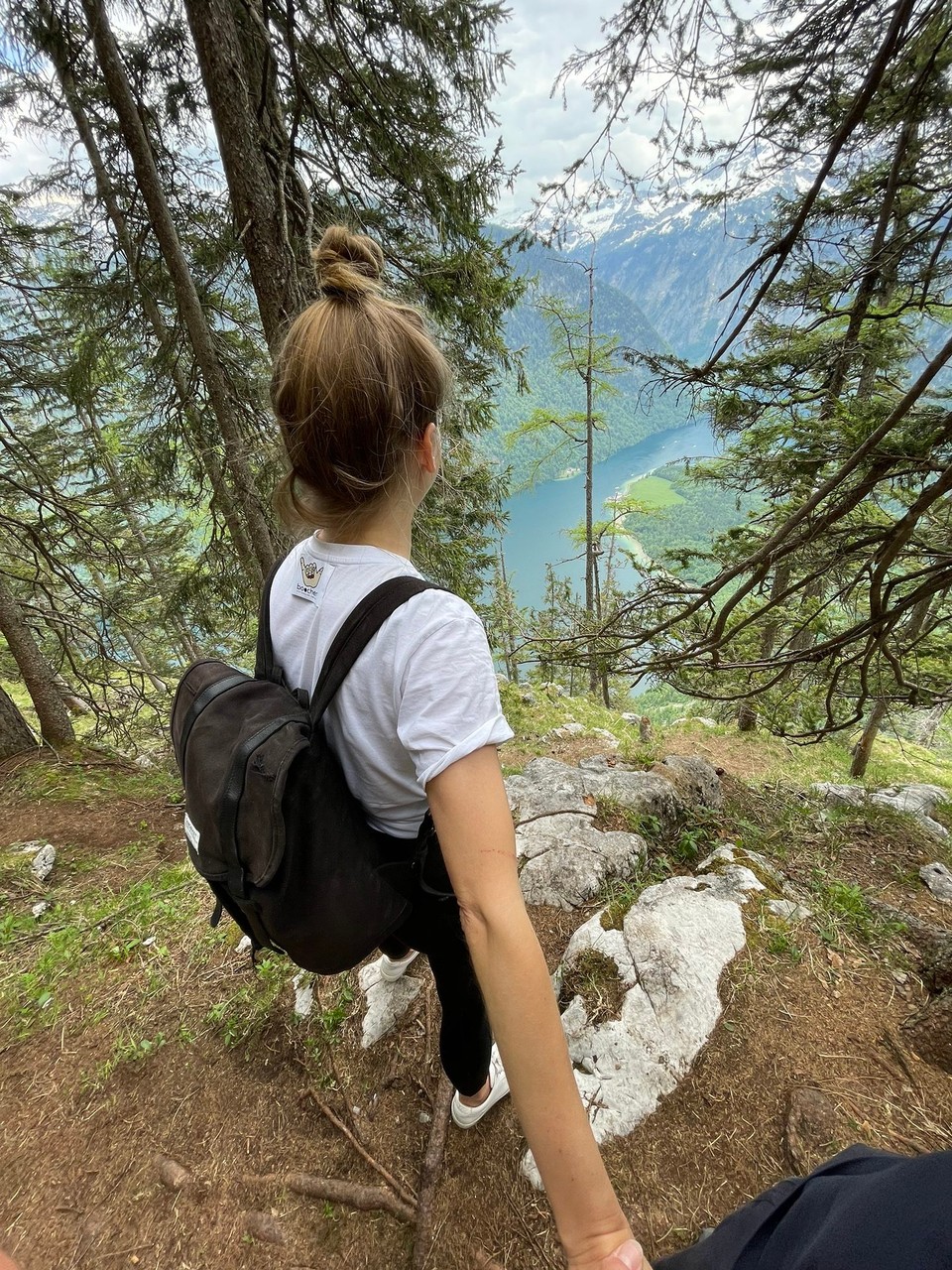 Deutschland - Ramsau bei Berchtesgaden - Neugierig trotz Höhenangst