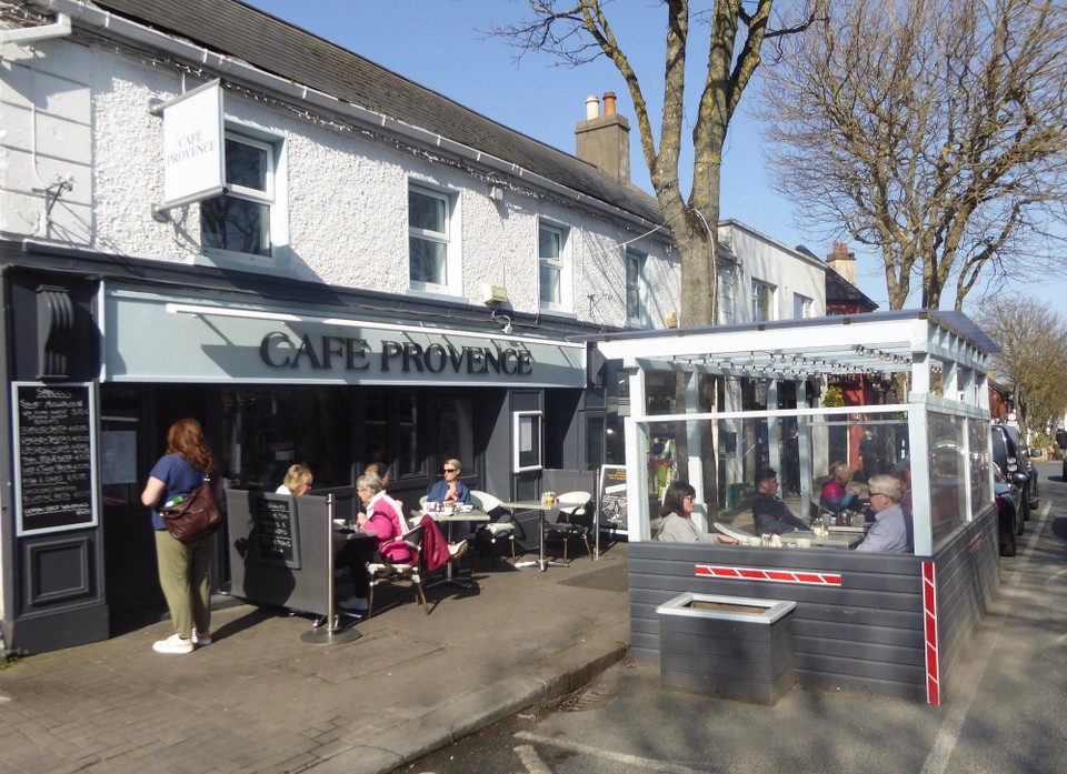 Ireland - Malahide - And a full Irish breakfast (for Kevin) at our favourite cafe.