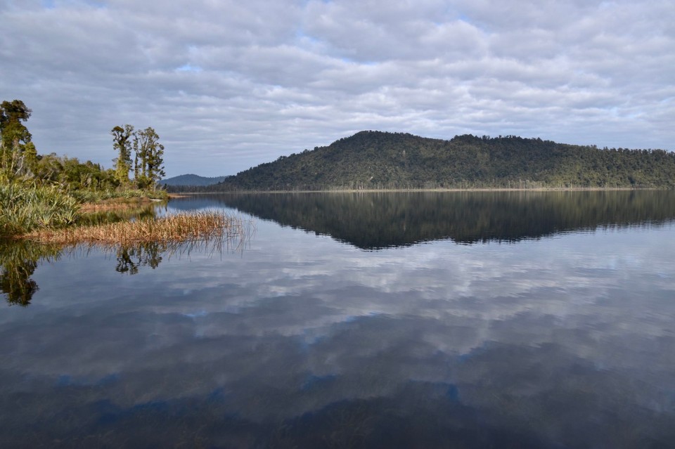 Neuseeland - Queenstown - Erster Stop am Lake Ianthe.