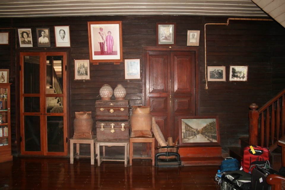Thailand - Chiang Mai - Eingangsbereich Haupthaus Baan Orapin