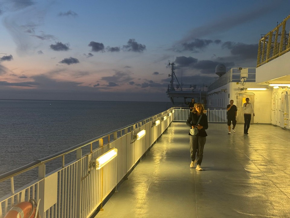 Deutschland - Kiel - Abendspaziergang. 