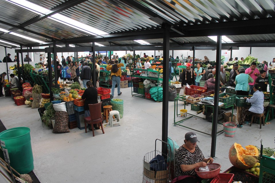Colombia - Bogotá - Mercado 20 de Julio.