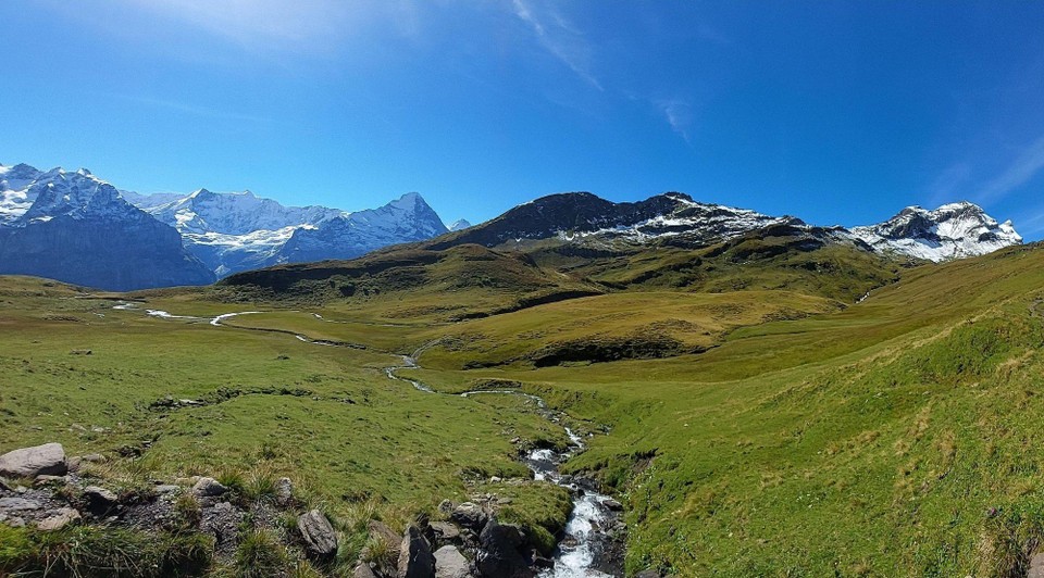 Schweiz - Grindelwald - Wanderung um den First