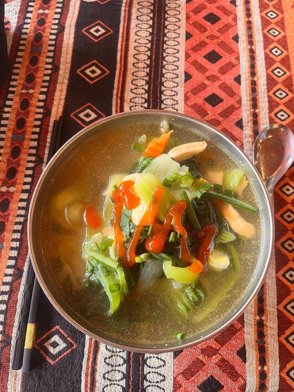 Vietnam - Hanoi - Morning Pho for breakfast in the hostel before the bus to Hanoi! Got the bus with Dylan and Fin who we met last night. Watched SAS rogue heroes on the bus. Checked into Mad Monkey and had a walk around to find some lunch and then a nap before getting ready to go out 