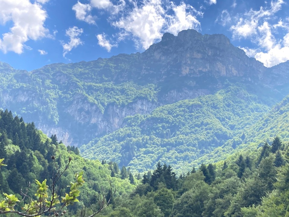 Italien - Peveragno - Ausblicke während der Wanderung