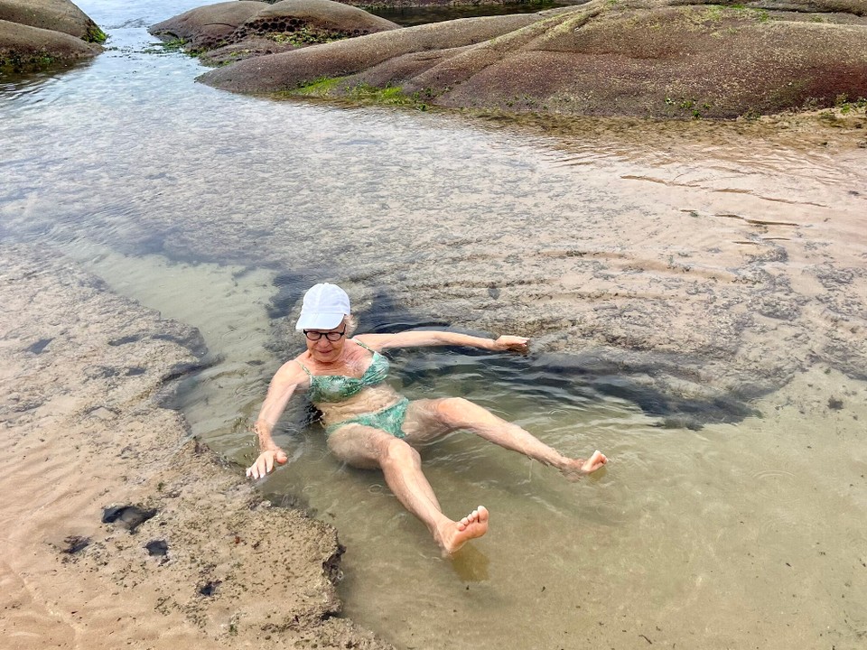 Brasilien -  - Badewanne im Meer