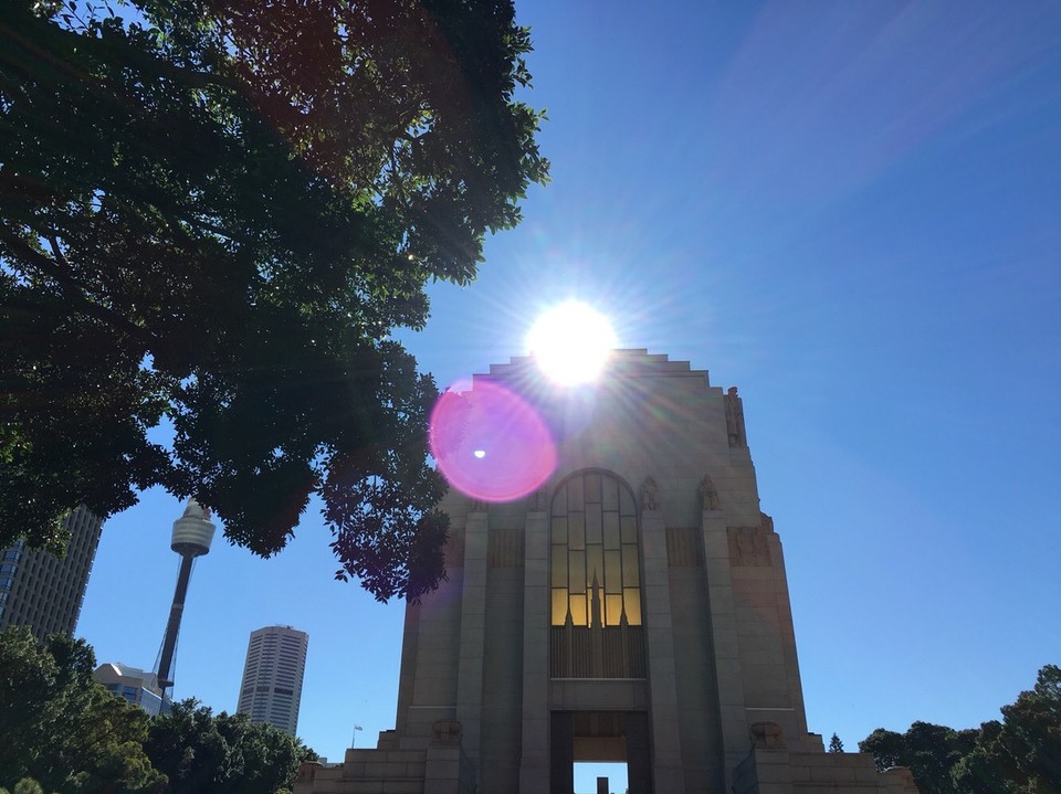 Australia - Sydney - Das ANZAC Memorial von Sydney. Dieses gedenkt aller neuseeländischen und australischen Oper des ersten Weltkrieges