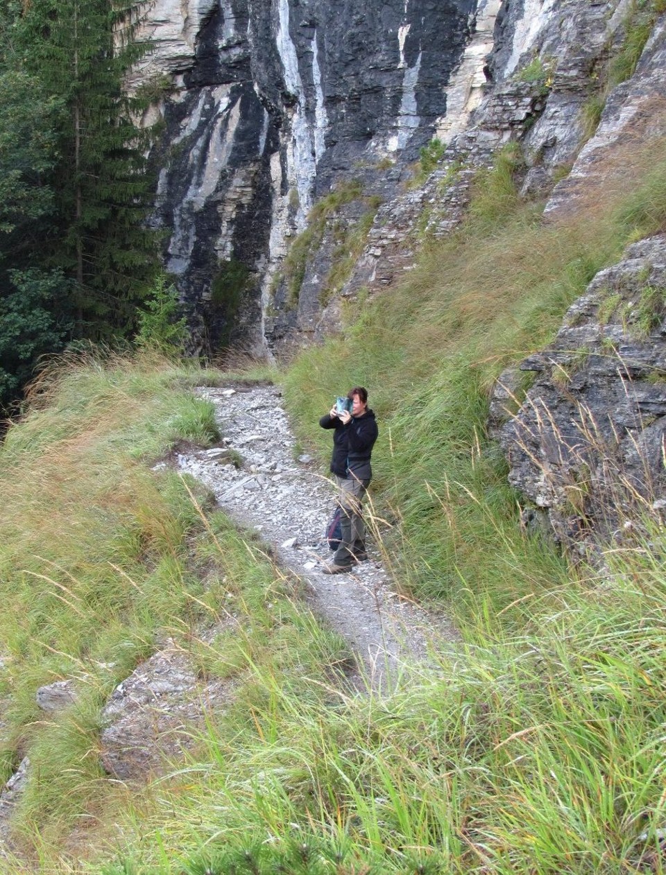 Schweiz - Grindelwald - Alles muss dokumemtiert werden