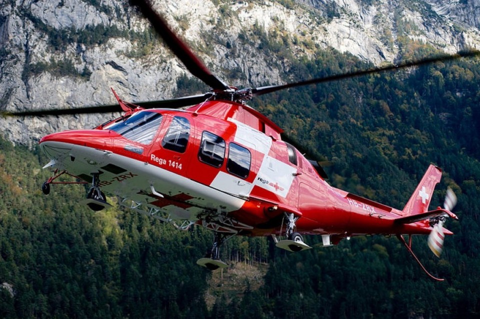 Schweiz - Pontresina/Engadin, - Notrettung