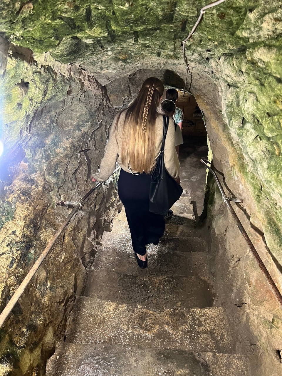 Malta - Valletta - Die Bunker sind schon krass. Sehr tief unter der Villa und über Gängen unter der Stadt verbunden. 