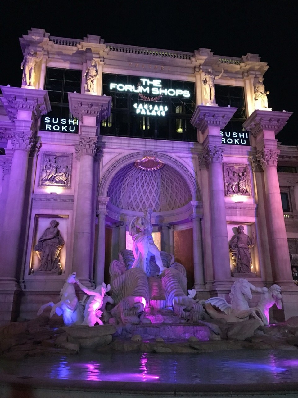 Vereinigte Staaten - Las Vegas - Und Las Vegas bei Nacht