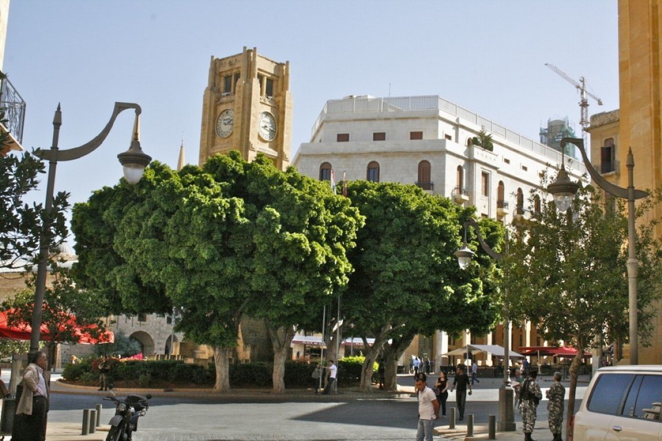 Libanon - Beirut - Place d' Etoile mit echter Rolex