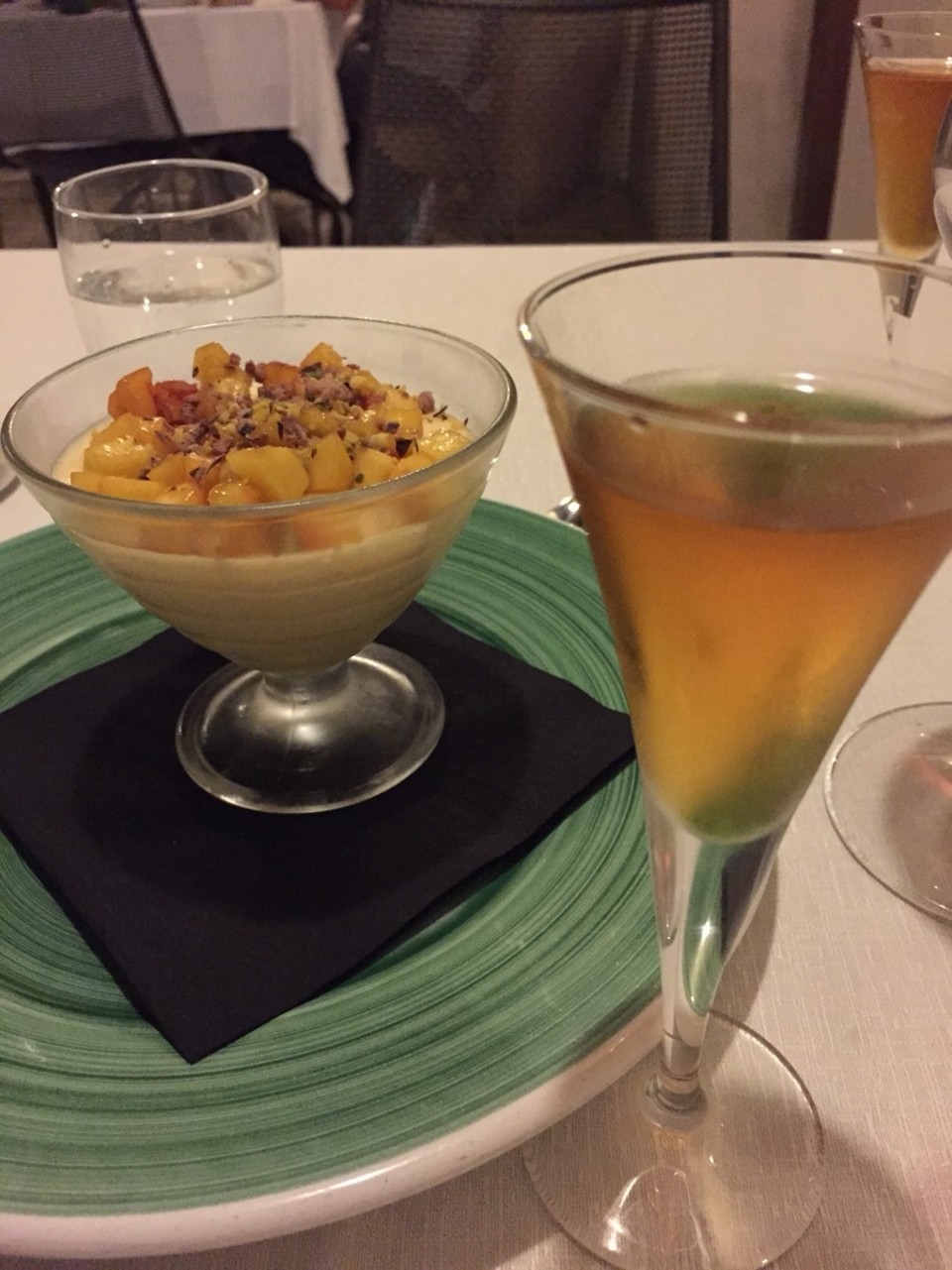 Italy - Modica - Dessert im Locanda Del Colonello