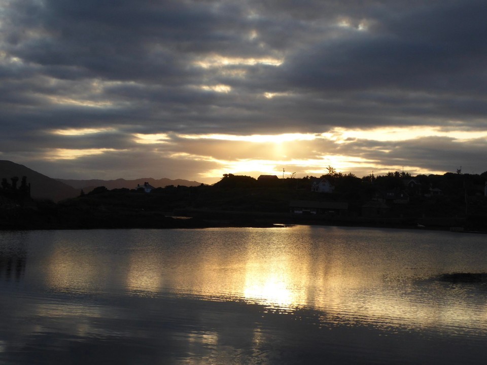 Ireland - Bere Island - The sunrise was beautiful.