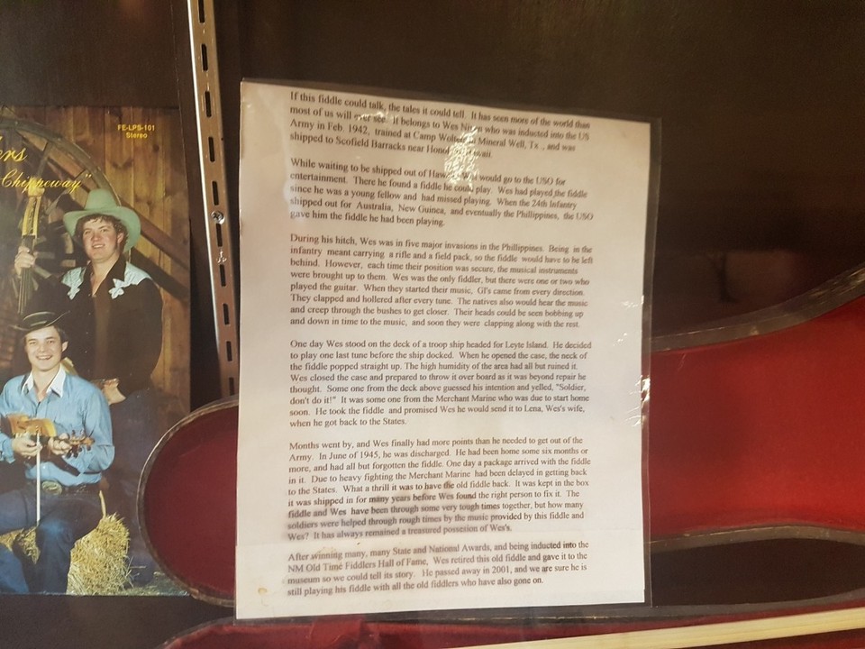 USA - Elephant Butte - Geronimo Museum in T or C