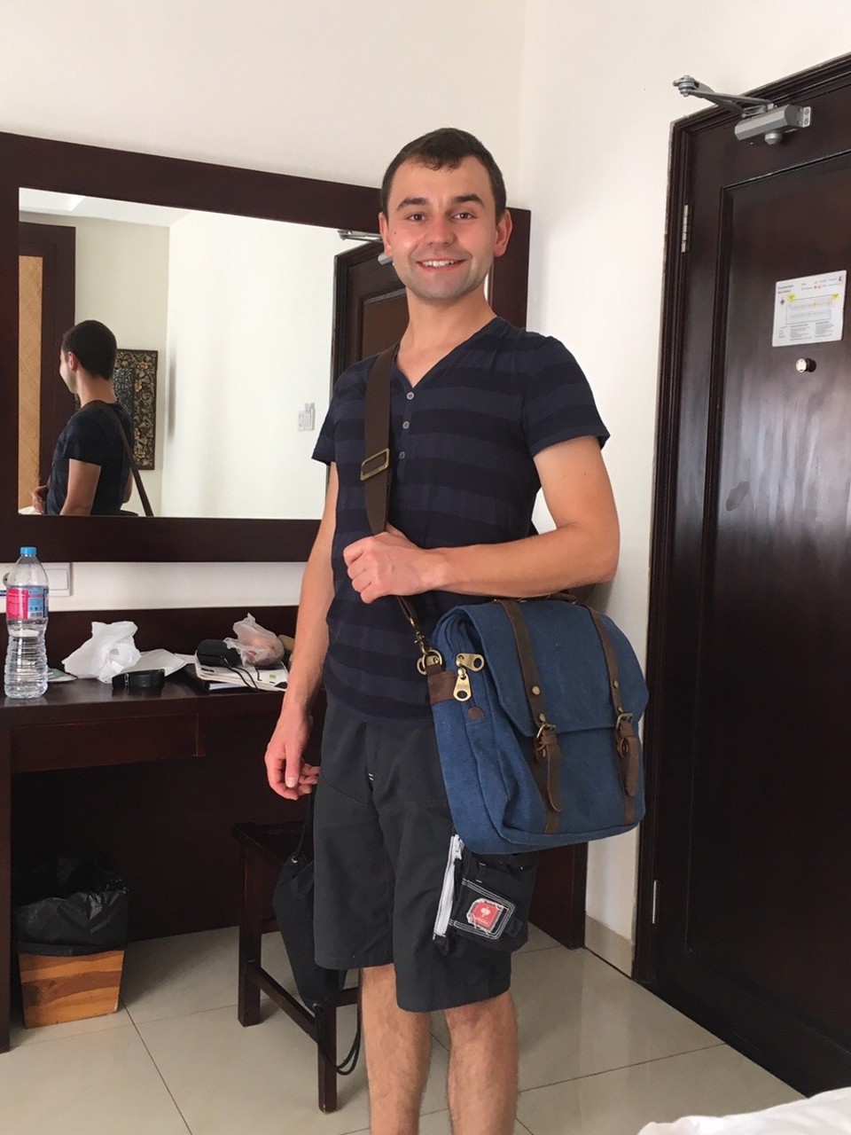 Taiwan - Dayuan - Für Paul gab es eine neue Tasche