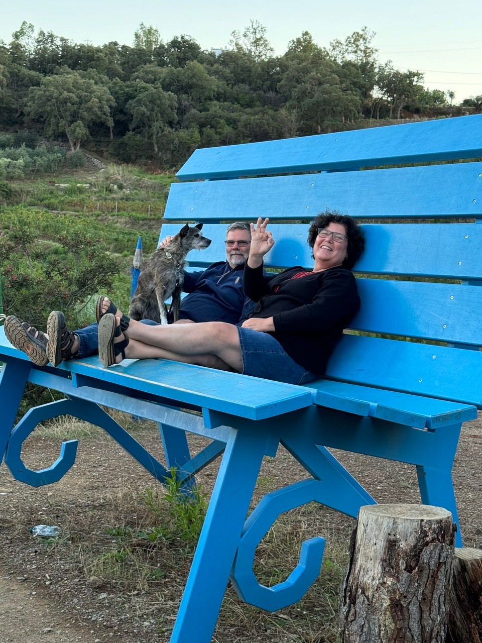 Italien - Marciana - Eine kleine Bank zum Ausruhn