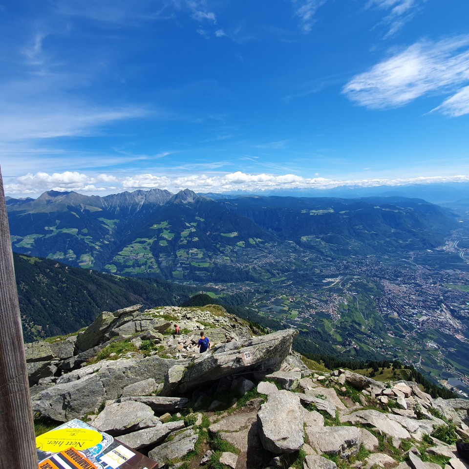 Italien - Meran - Man kann sich gar nicht sattsehen.