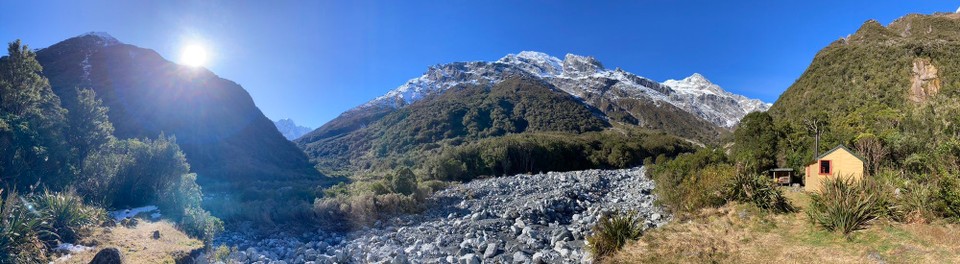 Neuseeland - Whataroa - Zweite Hütte erreicht - Top Butler Hut