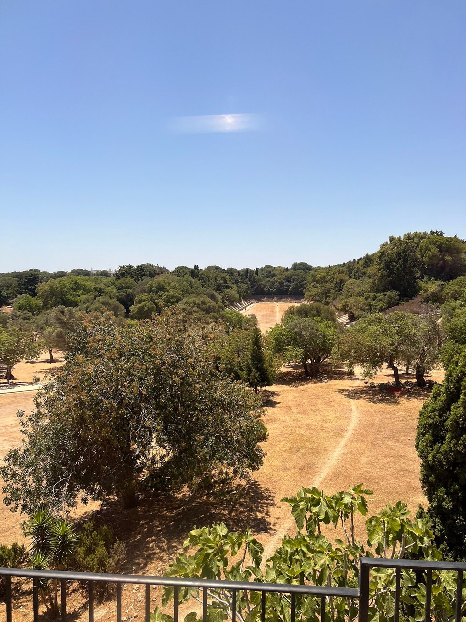 Griechenland - Rodos - Und hier sieht man ein antikes Stadion