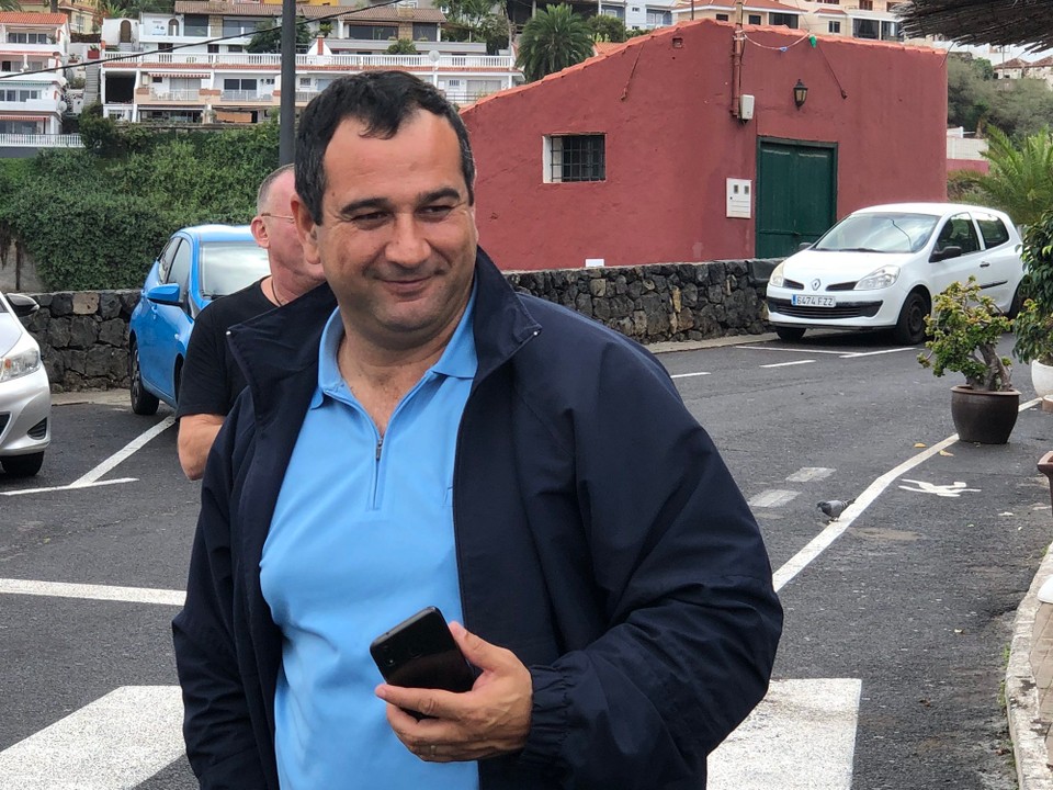 Spanien - Los Realejos - Unser Super Taxifahrer Beniamin