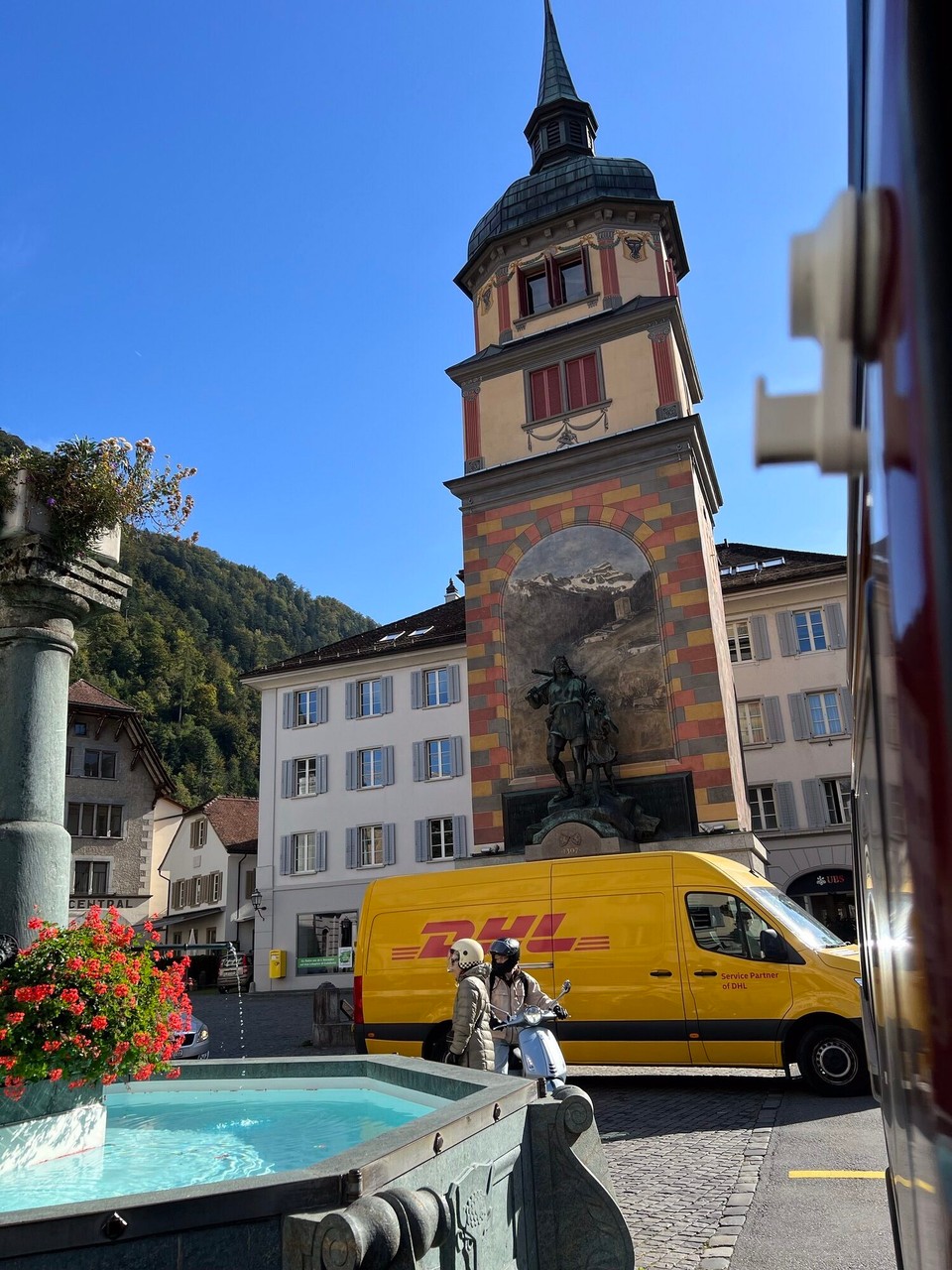 Schweiz - Riehen - …das🇨🇭„Tell-Denkmal“🇨🇭fotografiert