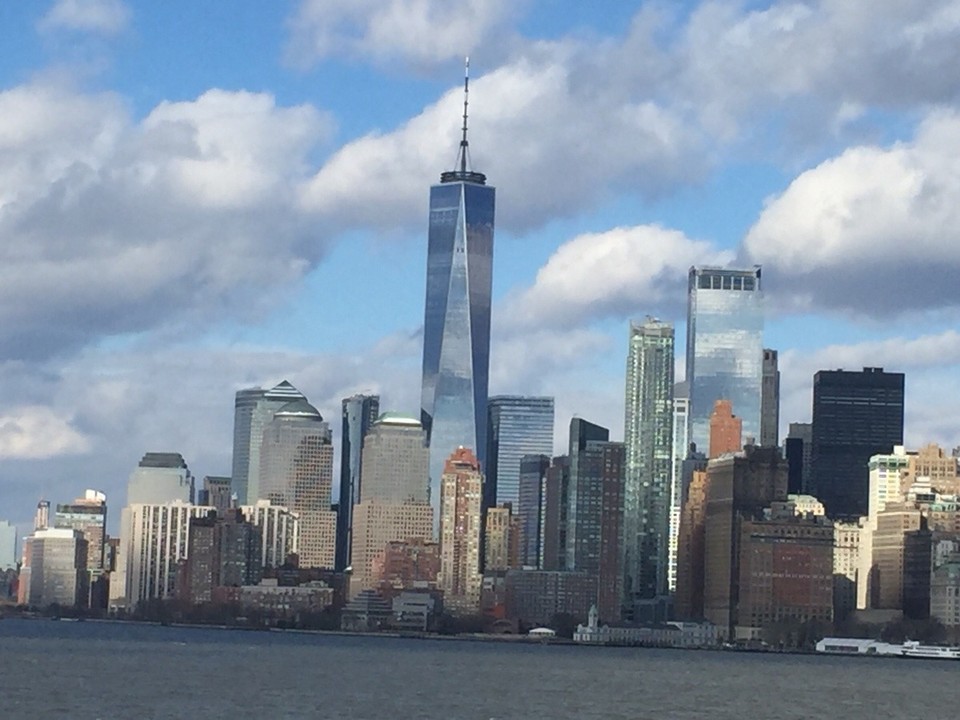 Vereinigte Staaten - New York - Blick auf Lower Manhattan 