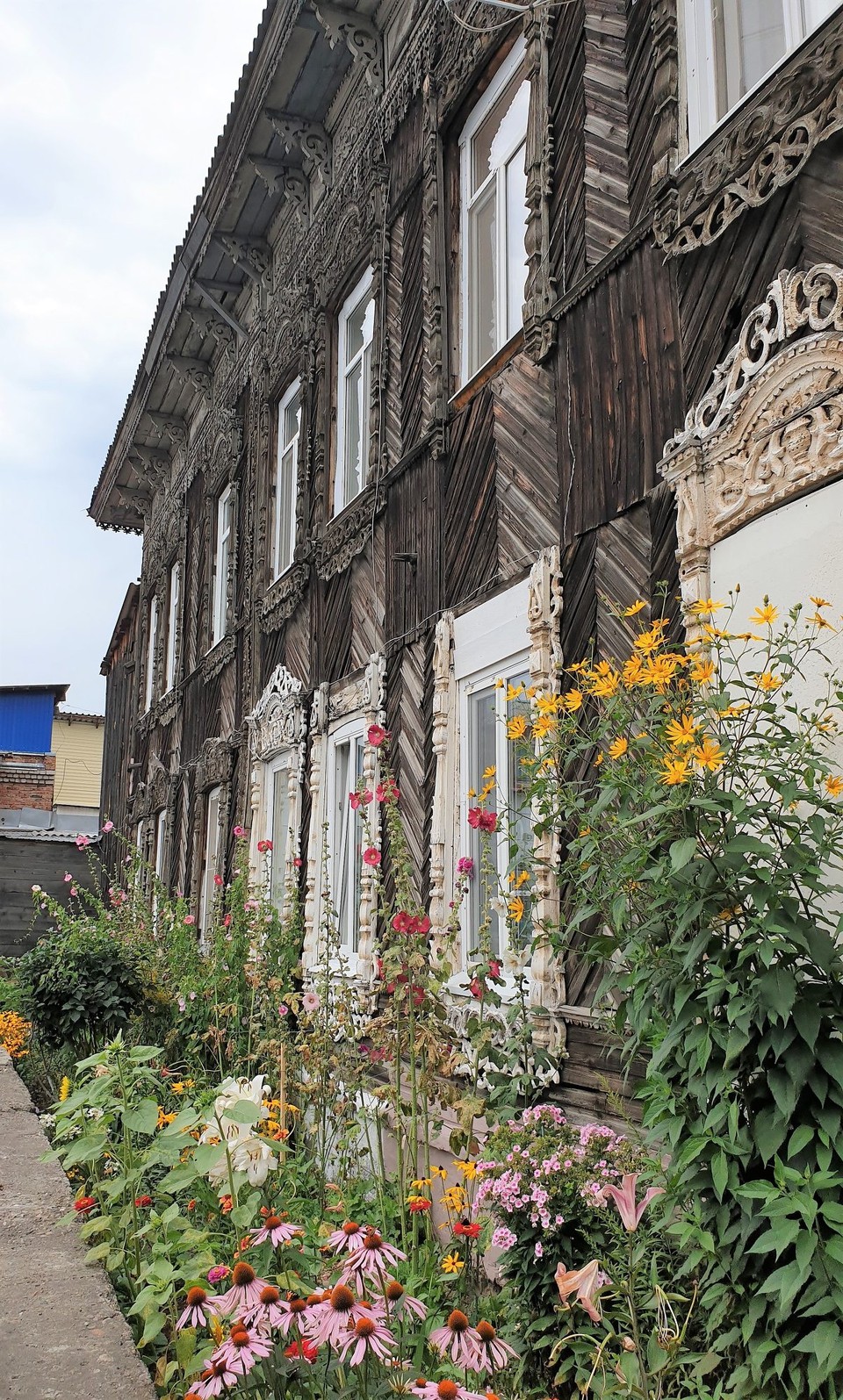 Russia - Tomsk - Siberian house, Tomsk