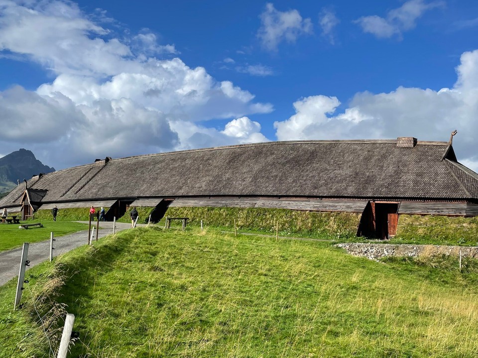 Norwegen - Klepstad - Wikinger Langhaus 