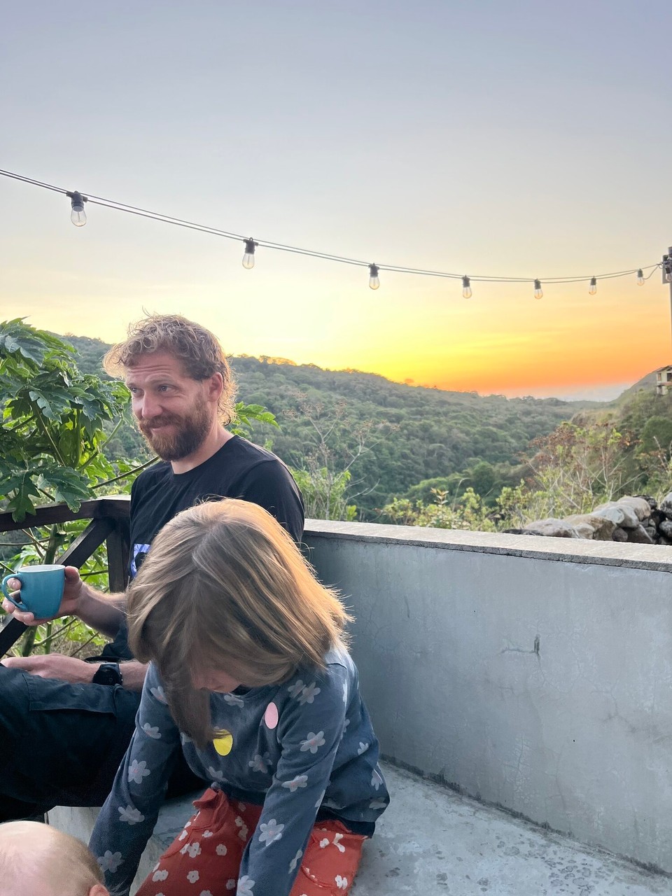 Panama - Boquete - Sonnenaufgang in den Bergen.