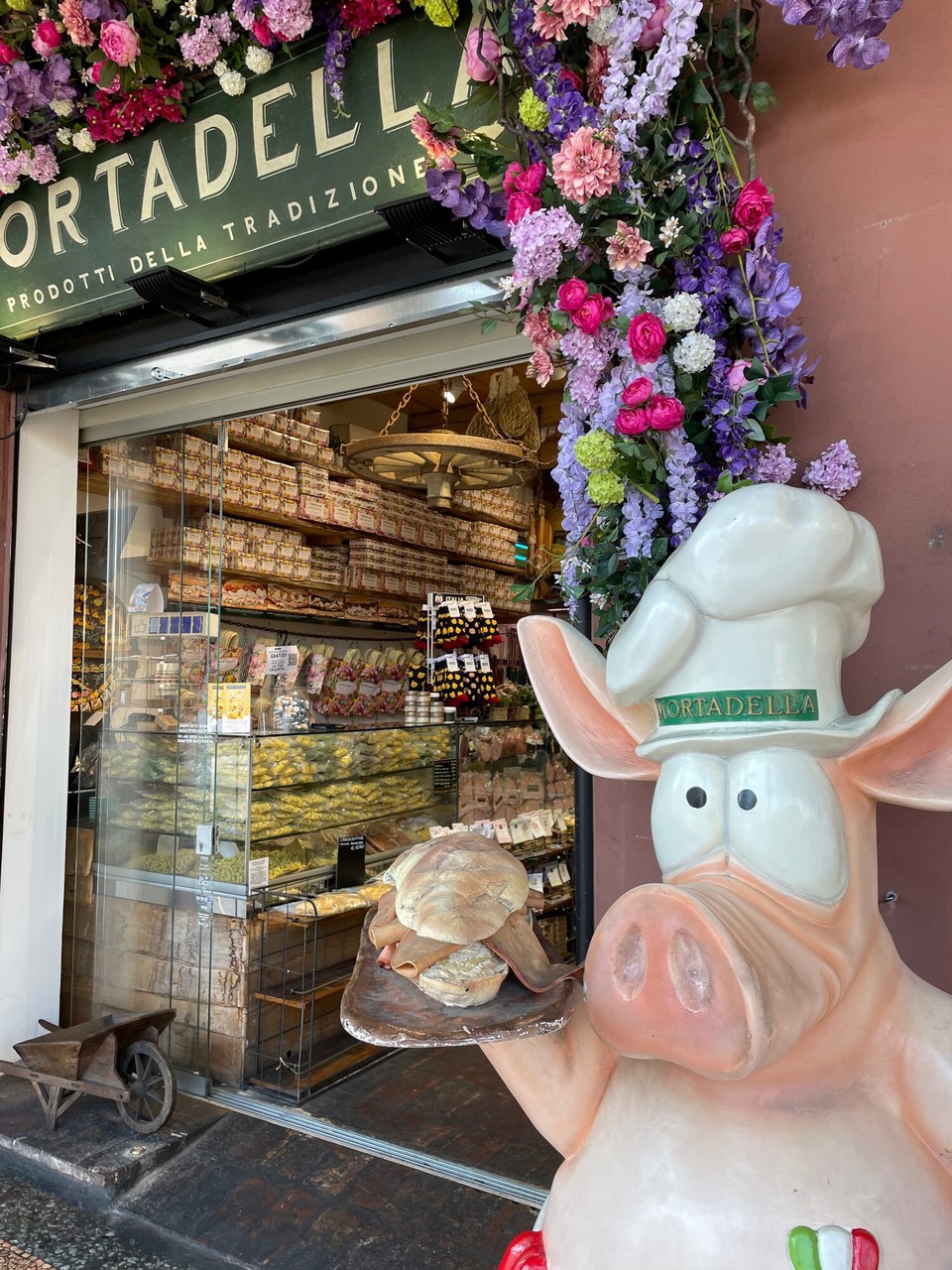 Italien - Bologna - Hier gab es immer köstliches Essen