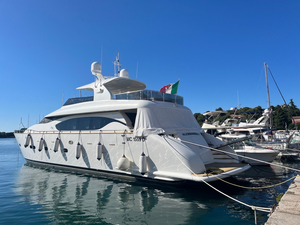 Kroatien - Vrsar - Jachten im Hafen von Vrsar