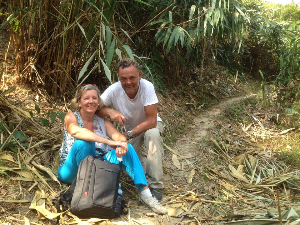 Laos - Luang Prabang - Hitze-Pause bei 40 Grad...