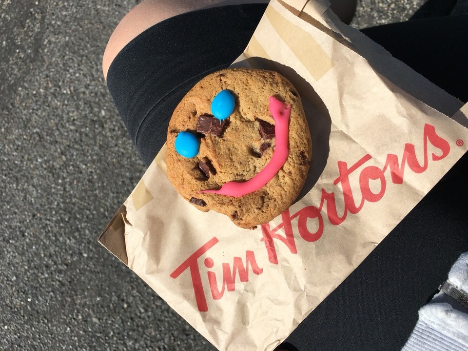 Kanada - Ottawa - So einfach kann man etwas gutes tun - Cookies im Tim Hortons kaufen