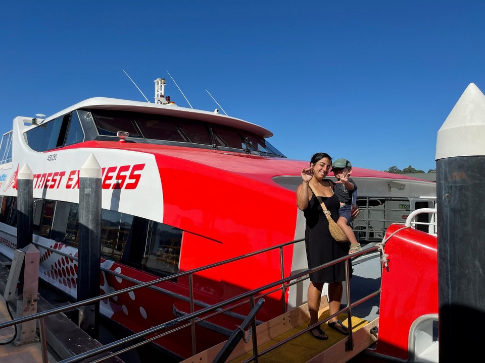 Australien - Rottnest - Dann ging es mit der Fähre nach Rottnest Island.