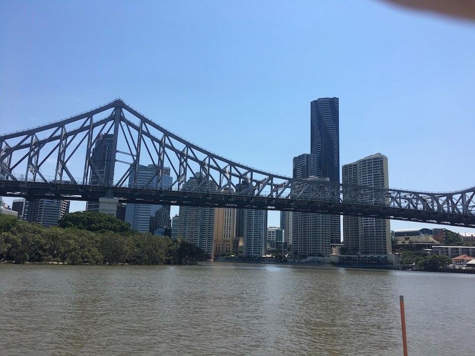 Australien - Teneriffe - Skyline Brisbane