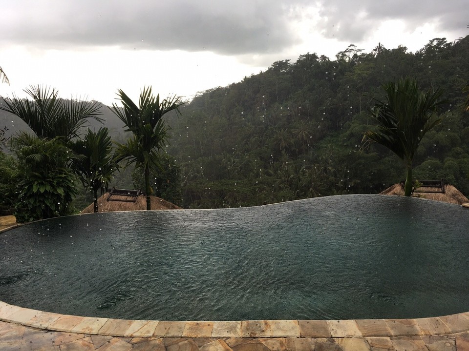 Indonesien - Gianyar - Regenzeit in Bali
