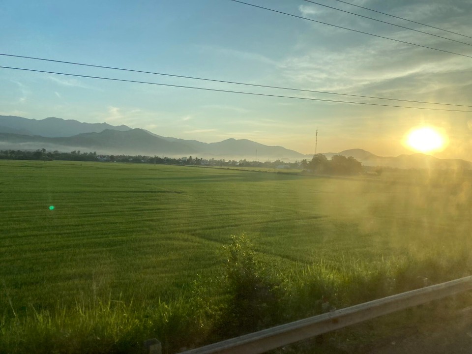 Vietnam - Da Lat - Ein neuer Morgen, noch lieg ich im Bus