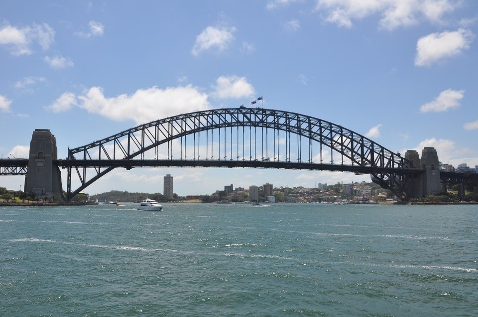 Australien - Rhodes - Harbour Bridge von hinten