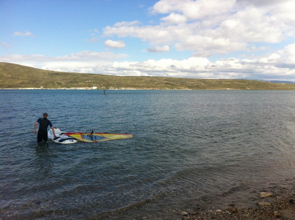 Turkey - Alaçatı Windsurfers Paradise - ...im Wasser