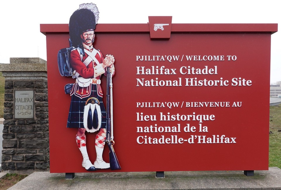 Kanada - Halifax - Panno zur Citadelle